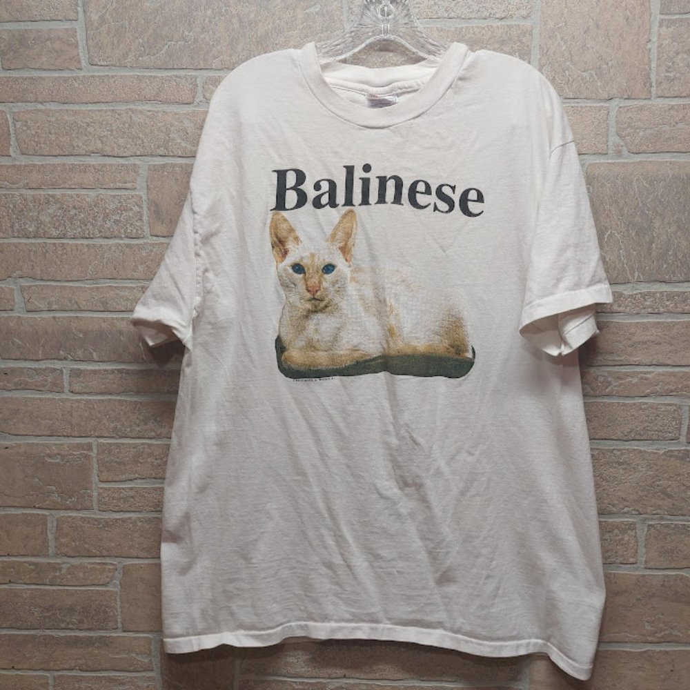 Balinese Graphic T-Shirt - White Men's Tee